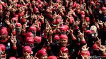 Aksi Demo Buruh Tolak Penyelenggaraan IMF