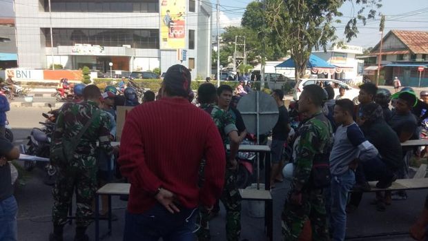Redakan Penjarahan, Transmart Palu Gandeng TNI Amankan Lokasi