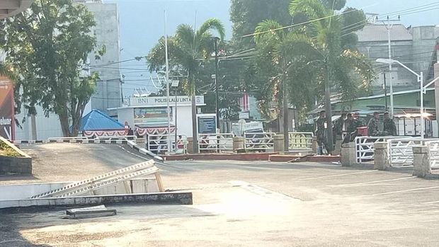 Redakan Penjarahan, Transmart Palu Gandeng TNI Amankan Lokasi