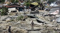 Perumahan ini merupakan daerah yang mengalami kerusakan parah akibat gempa.