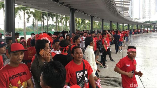 Jelang Indonesia Vs Australia, Bukit Jalil Memerah