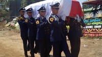 Anthonius Gunawan Agung dimakamkan di Pekuburan Tionghoa, Yayasan Budi Luhur, Jalan Antang Raya Makassar.  Jenasah Agung tiba sekitar pukul 14.00 Wita, dimakamkan diantar sanak keluarga dan rekan Agung.