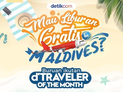 Ayo Ikut! dTraveler of The Month Berhadiah Liburan ke Maldives Ayo Ikut! dTraveler of The Month Berhadiah Liburan ke Maldives