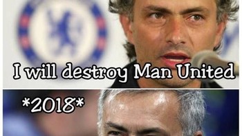 Sepertinya Mourinho itu agen dari Chelsea untuk menghancurkan MU. Foto: Istimewa