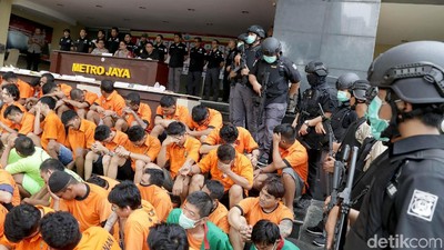 Polisi Ringkus 539 Tersangka Narkoba dalam Operasi Nila Jaya
