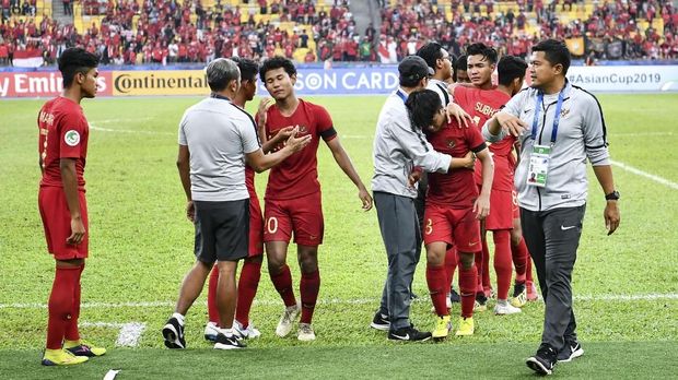 Timnas Indonesia U-16 kalah 2-3 dari Australia di perempat final Piala Asia U-16 2018.