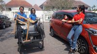  Tim Rio dan Tim Kevin di rangkaian Sienta #UnlockYourJourney di Yogyakarta (Foto: Toyota Sienta)