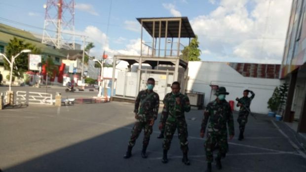 Redakan Penjarahan, Transmart Palu Gandeng TNI Amankan Lokasi
