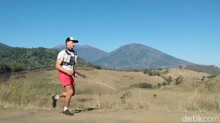 Lomba lari di Gunung Ijen