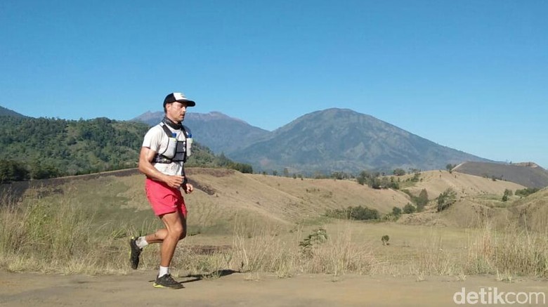 Lomba lari di Gunung Ijen