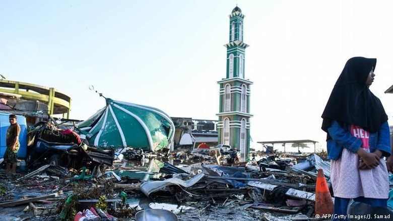 Ilustrasi gempa Palu (AFP) Ilustrasi gempa Palu (AFP)