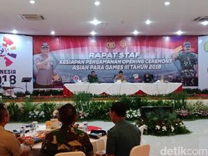 Wakapolri hingga Sylviana Murni Rapat Pengamanan Asian Para Games