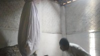Dulu Pangeran Cakrabuana menggunakan jaring untuk menangkap udang rebon. Dari sinilah lahir nama Kota Cirebon (Sudirman Wamad/detikTravel)