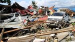 Penampakan Rumah Ditenggelamkan Lumpur di Sigi Pasca Gempa
