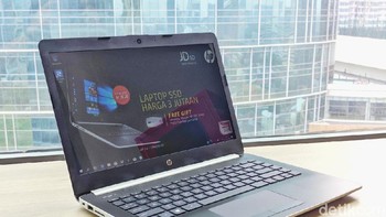 HP turut menyematkan RAM 4 GB dan SSD 128 GB. Foto: Adi Fida Rahman/detikinet