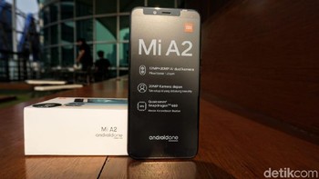 Di Mi A2, Xiaomi membenamkan chipset Qualcomm Snapdragon 660, di mana pendahulunya hanya menggunakan Snapdragon 625.  Foto: detikINET/Agus Tri Haryanto