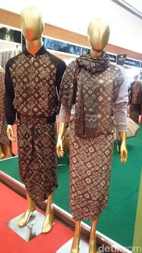Model Baju Batik Jumputan Palembang