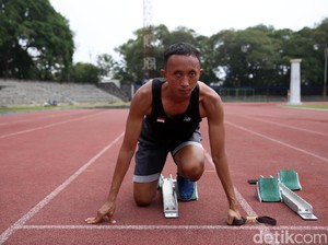 Abdul Halim: Dulu Tukang Pijat, Sekarang Sprinter Jagoan Indonesia