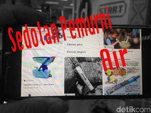Viral Sedotan Pemurni Air, Ampuhkah Menyaring Mikroba Saat Bencana?