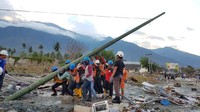 Sebagai upaya awal untuk menggerakkan kembali ekonomi Palu, PLN telah mengalirkan listrik 100 kW ke kawasan pertokoan Jl. Gadjah Mada. PLN berharap listrik ini dapat dimanfaatkan oleh pengelola toko untuk mulai melakukan perdagangan.