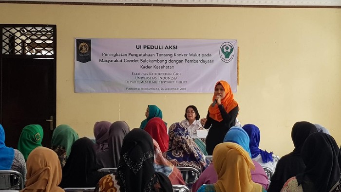Kurang Awareness Kanker Mulut, FKG UI Gencarkan Penyuluhan Deteksi Dini