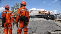 Salah satu kampung di Petobo, Kota Palu, Sulteng, ditelan bumi  atau mengalami pergeseran tanah saat terjadi gempa di Donggala, Sulawesi Tengah. 