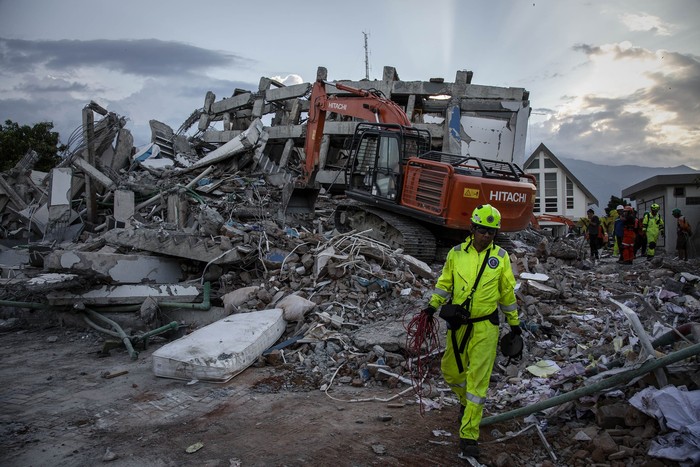 Gempa dan tsunami Palu. Foto: Getty Images Gempa dan tsunami Palu. Foto: Getty Images