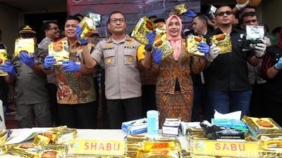 Narkoba Senilai Rp 50 Miliar Dimusnahkan