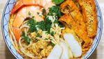 Udang dan Daun Laksa Bikin Laksa Singapura Unik dan Lezat