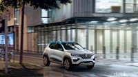 Mobil juga memiliki fitur sensor parkir, kamera belakang, dan layar audio yang sudah terkoneksi dengan internet dan layanan lainnya.  Foto: Renault