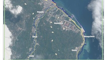 Citra satelit wilayah Donggala sesudah bencana. Foto: LAPAN