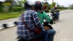 Jalan-jalan Naik Ojek Lintas Batas di PLBN Skouw