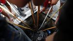 Begini Suasana SPBU di Palu Saat Warga Berburu BBM