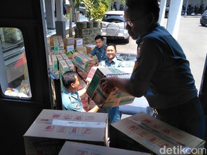 28 Ton Bantuan Sudah Dikirim dari Lanud Maros ke Palu