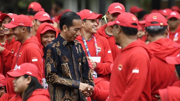 Presiden Jokowi memastikan jumlah bonus atlet di Asian Para Games 2018 sama dengan Asian Games 2018.