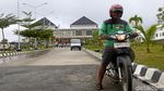 Jalan-jalan Naik Ojek Lintas Batas di PLBN Skouw