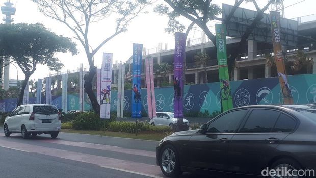 GBK Mulai Bersolek untuk Sambut Asian Para Games 2018