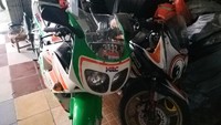 Ketangguhan Honda NSR pun diakui Tommy Patria, mantan pembalap nasional yang sangat antusias mengorek-ngorek Honda NSR. Foto: Ridwan Arifin/detikOto