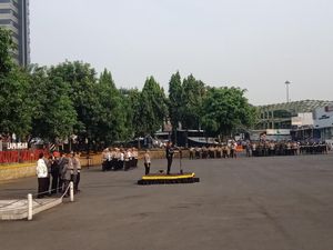 Menpora Pimpin Apel Pengamanan Asian Para Games di Polda Metro