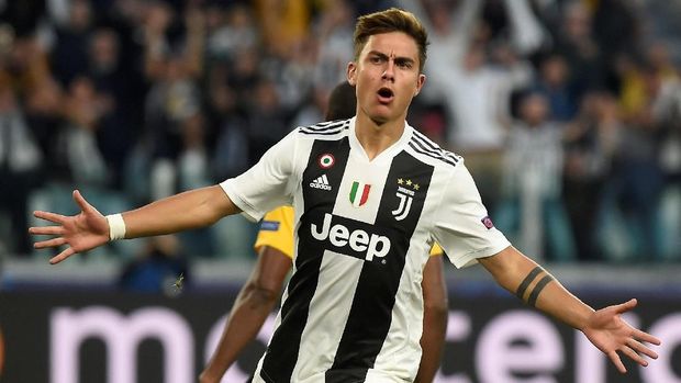 Paulo Dybala mencetak hattrick dan membawa Juventus menang 3-0 atas Young Boys. (