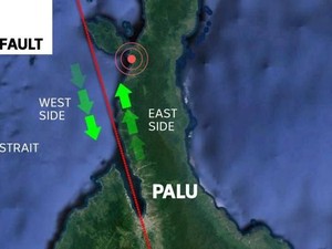 Analisa Pakar Australia: Tsunami Palu Disebabkan Longsor Bawah Laut