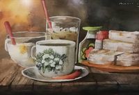 Karena Lukis Makanan, Seniman Ini Berhasil Turunkan Bobot Hingga 30 Kg!