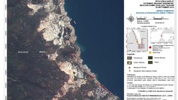 Kepala Bagian Humas LAPAN Jasyanto, mengatakan metode yang digunakan untuk menghitung bangunan rusak di wilayah bencana ini adalah interpretasi visual dengan membandingkan data citra satelit sebelum dan sesudah gempa. Foto: LAPAN