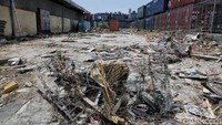 Begini penampakan Pelabuhan Pantoloan di Palu Utara, Sulteng, Rabu (3/10/2018).