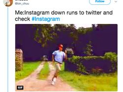 Meme Kocak Instagram Down Bertebaran