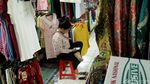 Tempat Penampungan Sementara Pasar Blok A Kian Sepi