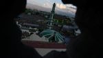Diterjang Tsunami Menara Masjid Baiturrahman Kokoh Berdiri