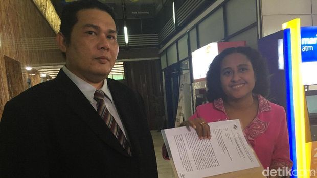 Pengacara Roy Suryo, Tigor Simatupang. 