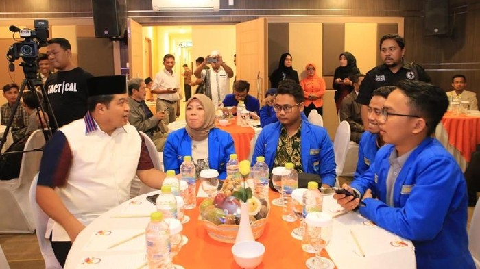 Jaga Keamanan Pemilu 2019, Polres Jombang Ajak Diskusi Mahasiswa