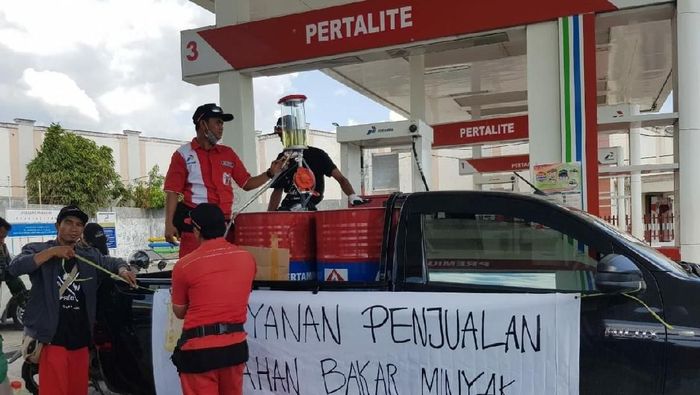 Ilustrasi SPBU di Palu/Foto: Dok. Pertamina Ilustrasi SPBU di Palu/Foto: Dok. Pertamina